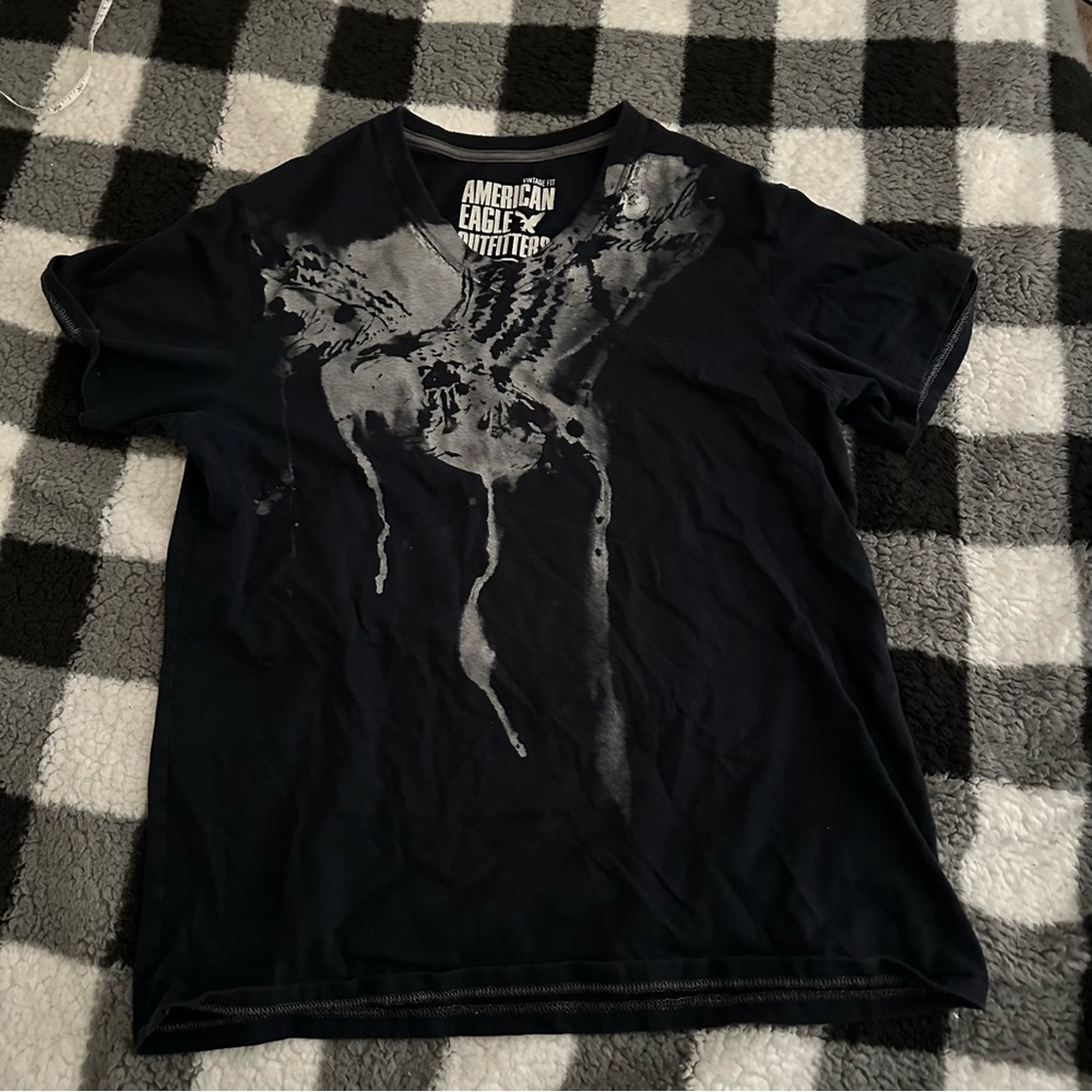 Y2K Vintage American Eagle Outfitters “Affliction Style” Shirt